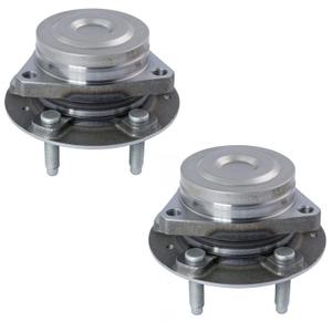 TRQ 2 Piece Rear Wheel Bearing & Hub Assembly Set with ABS Sensor Compatible with 2017-2018 Buick Envision 2017-2019 Lacrosse 2018-2020 Regal Sportback 2020-2022 Cadillac CT4 2016-2023 Chevrolet Mali
