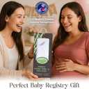 Organic Bamboo Hooded Baby Towels with Washcloths  1 Hooded Towel (30x30 inches) & 1 Washcloth (10x10 inches)  Ultra Soft, Absorbent & Cozy Bath Towels Set for Newborns and Infants