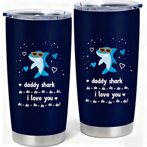Birthday Gift For Dad - Father's Day Gifts from Daughter, Son, Kids - Husband Gift - Birthday Present Ideas For Father, New Papa, Bonus Father From Daughter, Son - 20 Oz Tumbler