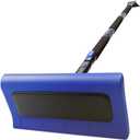 EcoNour 62" Extendable Snow Broom with Ice Scraper | Dual-Function Foam Head for Cars, Trucks & SUVs | Scratch-Free, Lightweight Aluminum Handle | Easy Storage Winter Snow Removal Tool