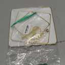 2 Pack RAUVOLFIA Plastic 3 Tier Cupcake Stand with Gold Rim, Plastic Tiered Serving Stand, Dessert Tower Tray for Tea Party, Baby Shower and Wedding, Square