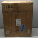 EKO EcoCasa II 36L+24L Dual Trash Can with Recycle Bin, Stainless Steel Garbage Can with Lid, Deodorizer Compartment, Odor-Proof and Fingerprint Resistant