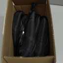 Split-Sleeve Wire Loom for High-Temperature Automotive Harness and Home Cable Management, 25ft - 1.25 inch Braided Cable Management Sleeve Cord Protector, Self-Wrapping Split Wire Loom (Black)