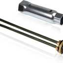 YiEC ZAN Replacement 520900 RV Water Heater Element for Suburban for Atwood 6-10 Gallon SW4DE SW6DE SW6DEL SW10 SW10DE SW10PE SW12DE SW12DEL Models with 1-1/2 in x 1-1/16 in x 6 in Wrench Socket