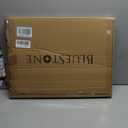 Bluestone Walker Tray Table with 2 Cup Holders, Gray