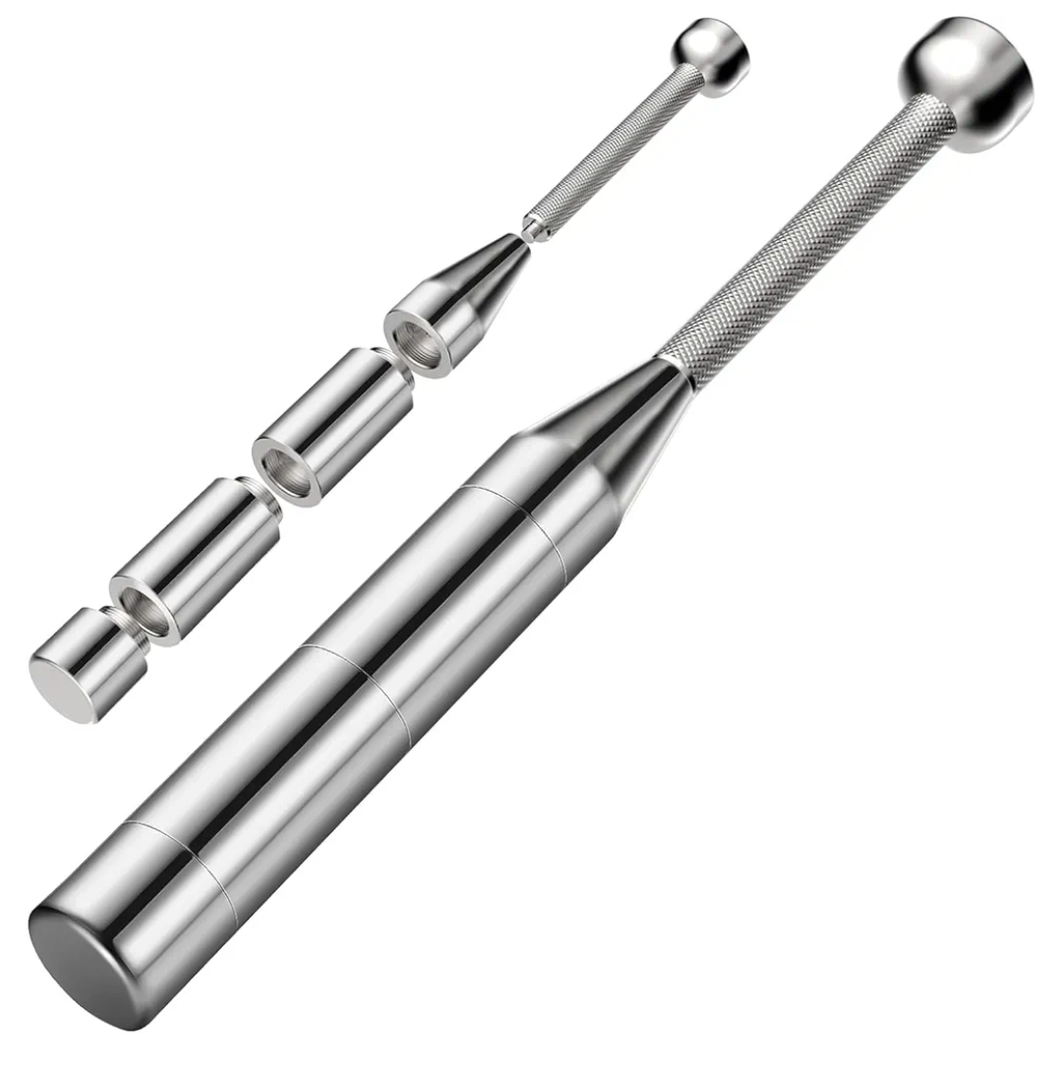 Macebell, Adjustable 6-in-1 Indian Clubs,Clubbell,Premium Steel Clubs for Training, Full Body Workout, Toning Muscles, Shoulders, Grip and Forearms, Stretching