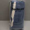 Bedsure GentleSoft Fleece Blankets Queen Size Mineral Blue - Bed Blanket Soft Lightweight Plush Fuzzy Cozy Luxury Microfiber, 90x90 inches