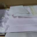 Wire Shelf Covers for Pantry,Closet,Wire Rack Covers for Shelves,Pantry,Shelf Covers for Wire Shelving,5 Pcs,(White, 24 * 12inch)