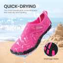 SEEKWAY Barefoot Water Shoes for Kids - Wide Toe Box and Quick-Dry Sand Shoes Toddler for Hiking Swim Beach Pool Kayak Sport Accessories, Camping Essentials Non-Slip for Boys Girls Sizes, 3 Big Kid