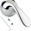 RP48717 Shower Handle Replacement, Compatible with Delta 13/14 Series Tub Shower Faucet, Single Handle Tub and Shower Faucet Handle (Chrome)