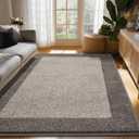 Washable Area Rug 48" x 72", Non Slip Kitchen Rug for Floor, Absorbent Entrance Runner Rug for Bedroom, Living Room, (Roll Packing)