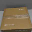 CAROTE Non Stick Frying Pan Skillet, Omelet Pan, Healthy Non Toxic Granite Chef Pan, Induction Compatible Egg Frying Pan with Heat-Resistant Handle, PFOA-Free,Black, 12"