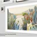 Samsung 50-inch The Frame Customizable Bezel, Modern White (VG-SCFA50WTBZA, 2021 Model)