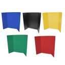 Flipside Products 36 x 48 Project Boards for Presentations, Science Fair, School Projects, Event Displays and Trifold Picture Board, Proudly Made in USA - Assorted Colors - 10 Pack