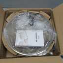 CAROTE Non Stick Frying Pan Skillet, Nonstick Granite Fry Pan with Glass Lid, Egg Pan Omelet Pans, Stone Cookware Chef's Pan, PFOA Free (Classic Granite, 10-Inch)