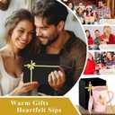 Personalized Ceramic Women Coffee Mug Tea Cup with Lid Heavy Pretty Large Pink Customized Cool Cute Women Birthday Christmas Gift for Her Wife Mother Day Grandma Girlfriend Friend Friendship Unique,A