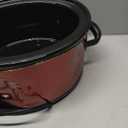 Crock-Pot 6-Quart Cook & Carry Oval Manual Portable Slow Cooker, Red - SCCPVL600-R