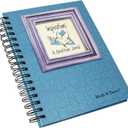 Write it Down series by Journals Unlimited, Guided Journal, Inspirations, A Gratitude Journal, Full-size 7.5"x 9", Blue Hard Cover, Made in USA