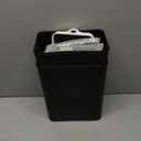 Bathroom Trash Can with Lid, KOEYLE 2 Pack 2.2 Gallon Automatic Touchless Garbage Can, Small Motion Sensor Smart Trash Can, Slim Waterproof Trash Bin for Bedroom, Bathroom, Office, Living Room (Black)