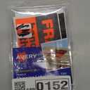 Avery Preprinted Shipping Labels, "Fragile Handle with Care" Label Stickers, 3" x 5", Non-Printable, 40 Rectangle Labels Total (5283) 3 Pack