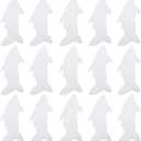 HaiMay 15 Pieces Reusable Popsicle Holders Popsicle Bags Freezer Ice Pop Sleeves Antifreezing Ice Pop Holders, White Shark Style