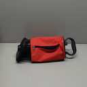 HOW TRUE Golf Ball Retriever, Portable Shag Bag Golf Ball Pick Up with Removable Plastic Tube, Pocket Shagger Storage (Red 1)