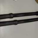 2PCS Weighted Ropeless Battle Ropes, 3.5 lbs in total, Heavy Duty Workout Rope for Home Gym with Training Poster, Portable Workout Rope for Strength Training, HIIT, Cardio, Non-Slip Grip, Fitness Equipment for Men & Women (black)