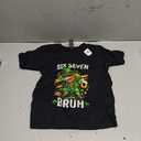 Dabbing Leprechaun Six Seven Bruh St Patrick's Day Boy Girl T-Shirt XS
