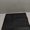 Washer and Dryer Top Protector Mat,23.6 x 19.7" Silicone Rubber Mat for Laundry Machine & Dryer, Non Slip Heavy Duty Waterproof Washable Top Cover Pad for Home Kitchen Laundry Room, Black