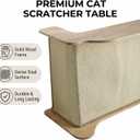 L-Shaped Cat Scratcher, Safa Vertical Cat Scratching Board for Indoor Cats, Armrest for Sofas and Cat Rest