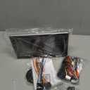 10.1 inch Single Din Car Stereo with CarPlay and Android Auto, 10 inch Touch Screen Radio with Mirror Link/1080P/EQ Audio/SWC/Bluetooth +Backup Camera+MIC