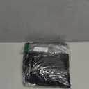 Runcati Mens Luxury Satin Silk Dress Shirts Casual Button Down Short Sleeve Prom Party Wedding Shirt, XL