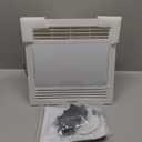 FASDUNT 2-in-1 Bathroom Exhaust Fan with LED Light, Powerful Ventilation & Ultra Quiet, 3000K/4000K/5000K Adjustable Colors Lights, Easy to Install, Bathroom Fans for Home, Bath, Hotel, Etc. (Multi Light-White)