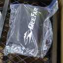 MeeFar Folding Hitch Mount Cargo Carrier Basket 60" X 20" X 6"+Waterproof Cargo Bag 16 Cubic Feet(58" 19" 24"),Hauling Weight Capacity of 500 Lbs and A Folding Arm.with Hitch Stabilizer,Net and Straps