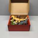 JOYIN Big Dinosaur Toys for Toddlers, 6 Piece Large Soft Dinosaur Figures with an Educational Book, Jumbo Realistic Toys for Boys and Girls Gift, Birthday Easter Gifts for Kids Ages 1 2 3 4 5