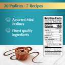 Lindt Mini Pralines, Assorted Chocolate Candy Pralines with Premium Filling, 3.4 oz Box (EXP 05/31/26)