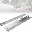 Wheel Alignment Tool, Car Alignment Tool Kit, 1.2mm Thickness Stainless Steel Toe Alignment Tool Plates for Car, Turck, SUV (Excluding Tape Measures)