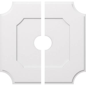 Ekena Millwork CMP26LE-02000 Locke Architectural Grade PVC Contemporary Urethane Ceiling Medallions 26"OD x 2"ID x 15 1/2"C x 1"P