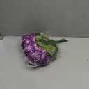 Artificial Geranium Fake Flowers for Outdoors Decoration, 6 Bundles Silk Geraniums Flower UV Resistant Look Real Faux Plants for Front Door Garden Porch Planter Patio Balcony Yard Indoor Home, Mix (2-color Mixing (3 Dark Purple, 3 Purple))