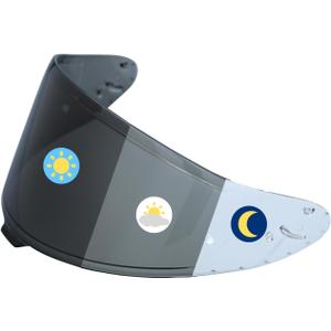 Photochromic Visor Compatible With RF-1400,GT-Air 3/2/1, RF-SR,RF-1200,X14,Glamster