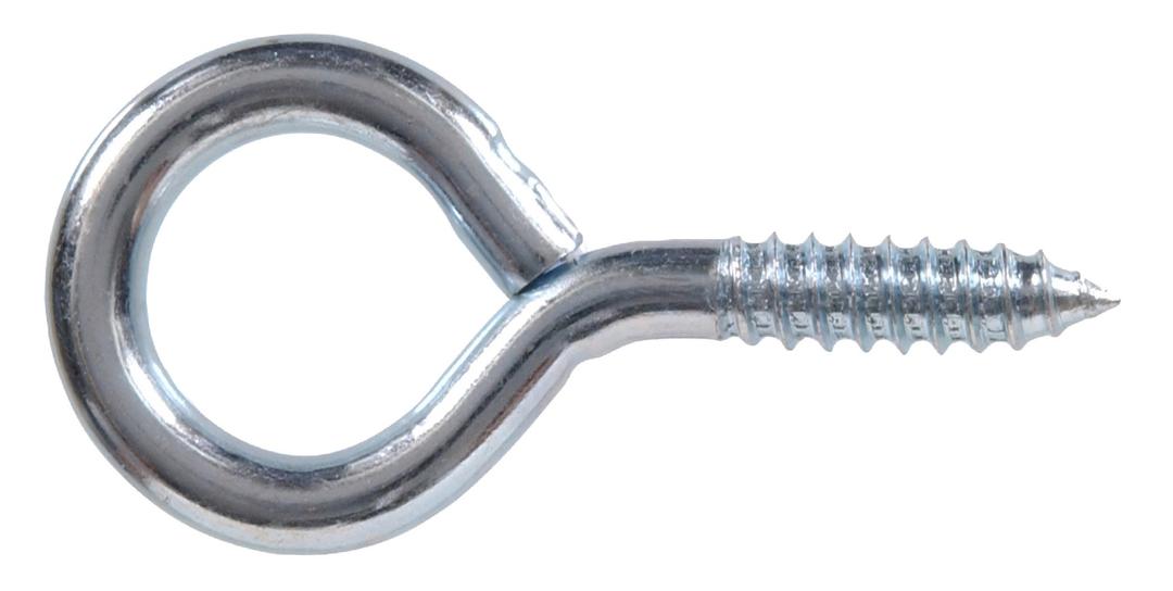 Hillman 851767 .135 x 1-3/8-Inch Zinc-Plated Large Eye Screw Eye