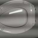 KOHLER 4636-RL-0 Cachet ReadyLatch Elongated Slow Close Toilet Seat, Soft Close Toilet Seat Quiet Lid, Contoured Grip-Tight Bumpers Installation Hardware, Apartment Essentials, White