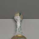 LED Cordless Table Lamp Rechargeable,Portable 6000mAh Battery Outdoor Bedside Table Lamps,3 Color Stepless Dimming Touch Battery Powered Lamp, Table Light for Restaurant/Patio/Camping/Bedroom(Gold)