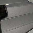 Pigenius Custom Fit Windshield Sunshade for Hyundai Ioniq 5 2022-2025 EV Crossover NE, NOT for Ioniq 6, Premium Grey Leather Finish