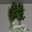 2 Pack 24'' St. Patrick's Day Wreaths St. Patrick's Day Teardrop Swag Artificial Green Shamrock Clover Berries Hanger with Ribbon Farmhouse Hanging Decor for Outdoor Window Wall (2, St. Patrick's Day)