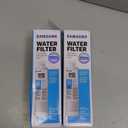 SAMSUNG Genuine Filters for Refrigerator Water and Ice, Carbon Block Filtration for Clean, Clear Drinking Water, DA29-00020B-2P, 2 Pack