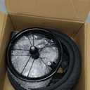 Balance Bike Replacement Wheels Set 12 Inch Upgrade Racing Parts for Strider etc. - Pair(2) Aluminum Alloy Wheel Rims and Air Tires with Inner Tubes