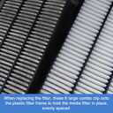 4119 Pleat Spacers Replacement Compatible with Aprilaire 2200 2250 Air Cleaner, Space Gard 2200 Whole House Furnace Replacement Filter (6Pcs)