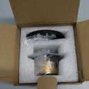 Matte Black Tub Drain and Overflow Kit with Single Hole Overflow Faceplate, Welsan Universal All Metal Lift & Turn Black Bathtub Drain Kit with Fine/Coarse Thread Conversion Twist Trim Kit Assembly