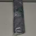 Stair Treads Non Slip Landing Rug for Wooden Steps Indoor, Peel and Stick Stair Treads Matching-Mat 20"X32" Landing Slip Resistant Stair Rugs for Kids and Dogs, Polyester Stair Landing Mat, Grey Blue